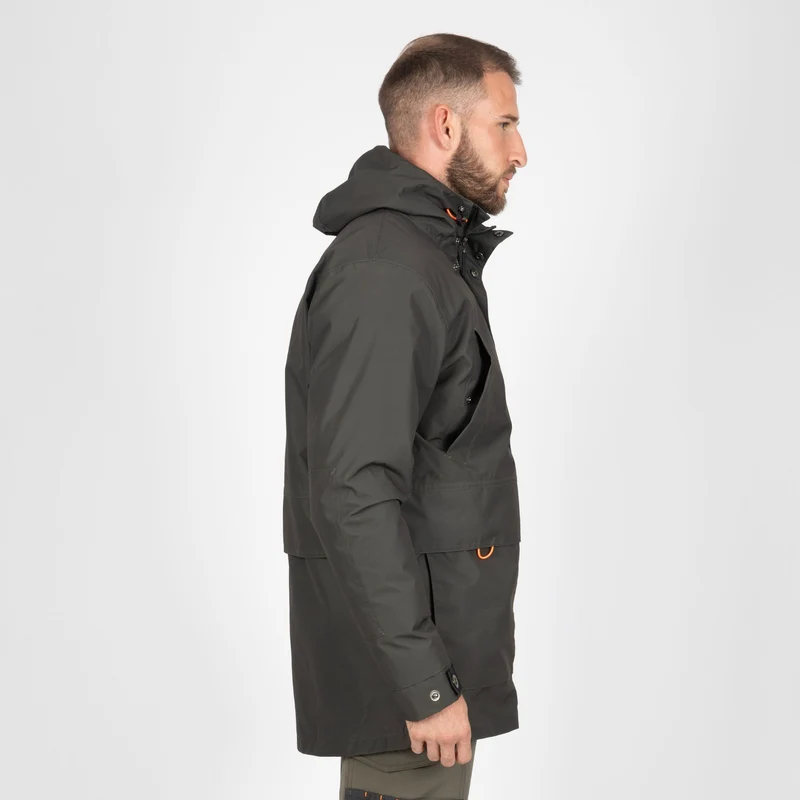 CONOR - PARKA DE TRAVAIL - 1085 | Kaki / Noir
