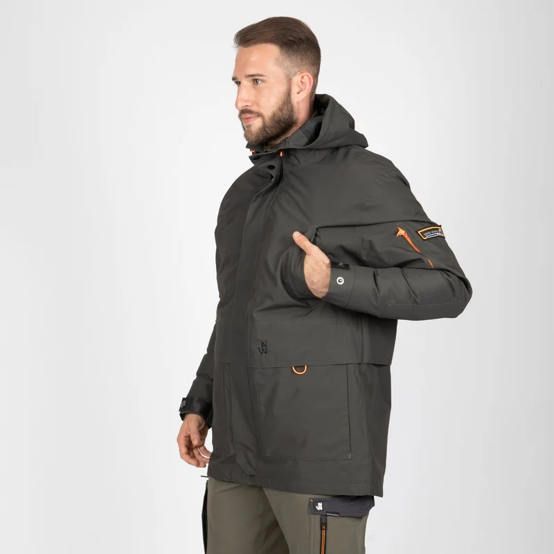 CONOR - PARKA DE TRAVAIL - 1085 | Kaki / Noir
