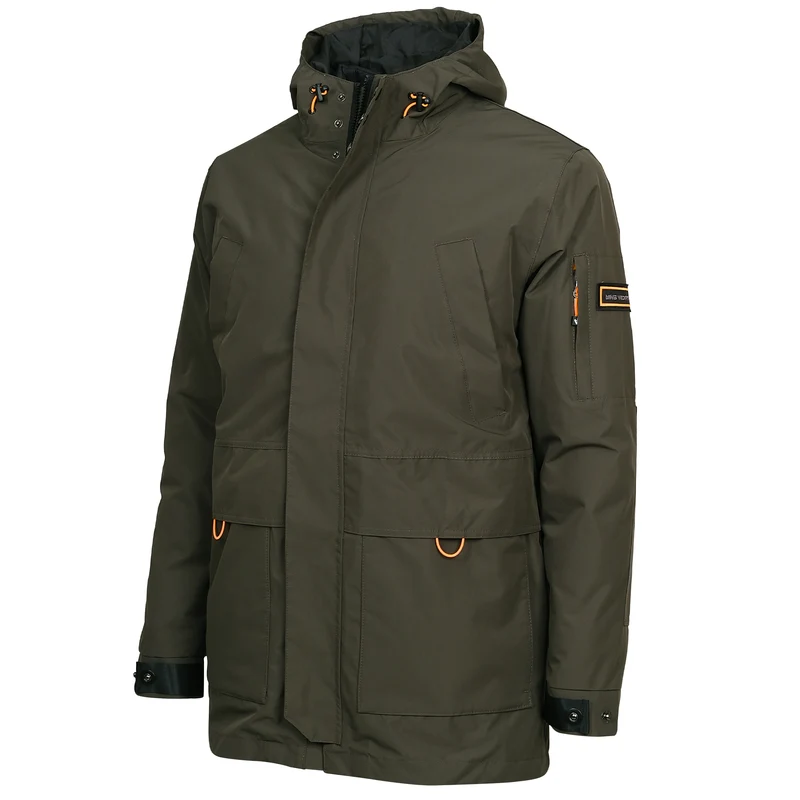 CONOR - PARKA DE TRAVAIL - 1085 | Kaki / Noir
