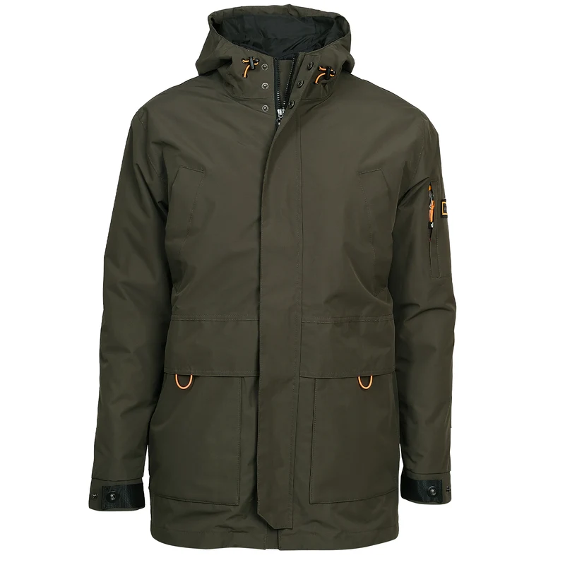 CONOR - PARKA DE TRAVAIL - 1085 | Kaki / Noir