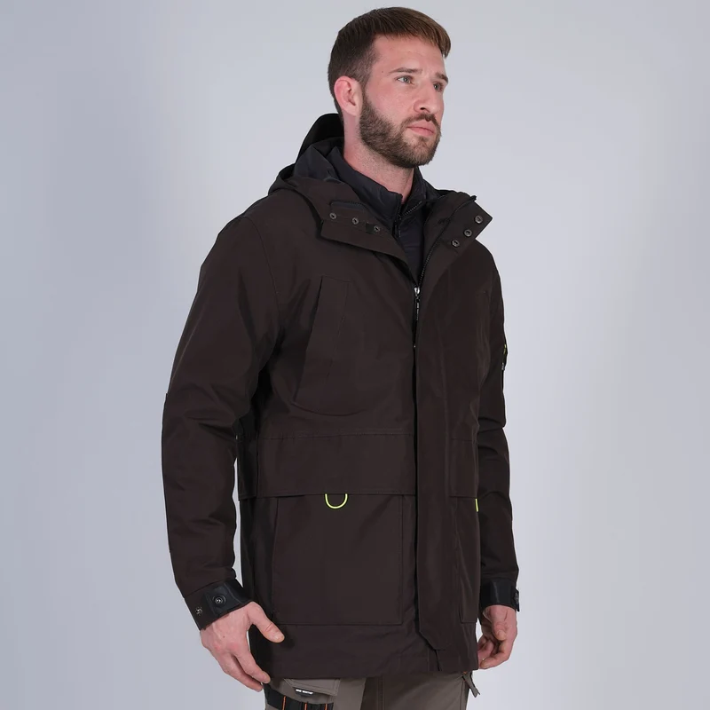 CONOR - PARKA DE TRAVAIL - 1085 | Anthracite / Noir