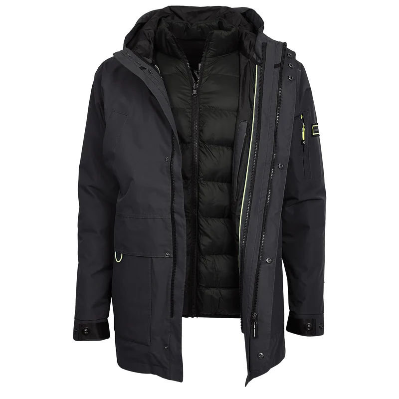 CONOR - PARKA DE TRAVAIL - 1085 | Anthracite / Noir