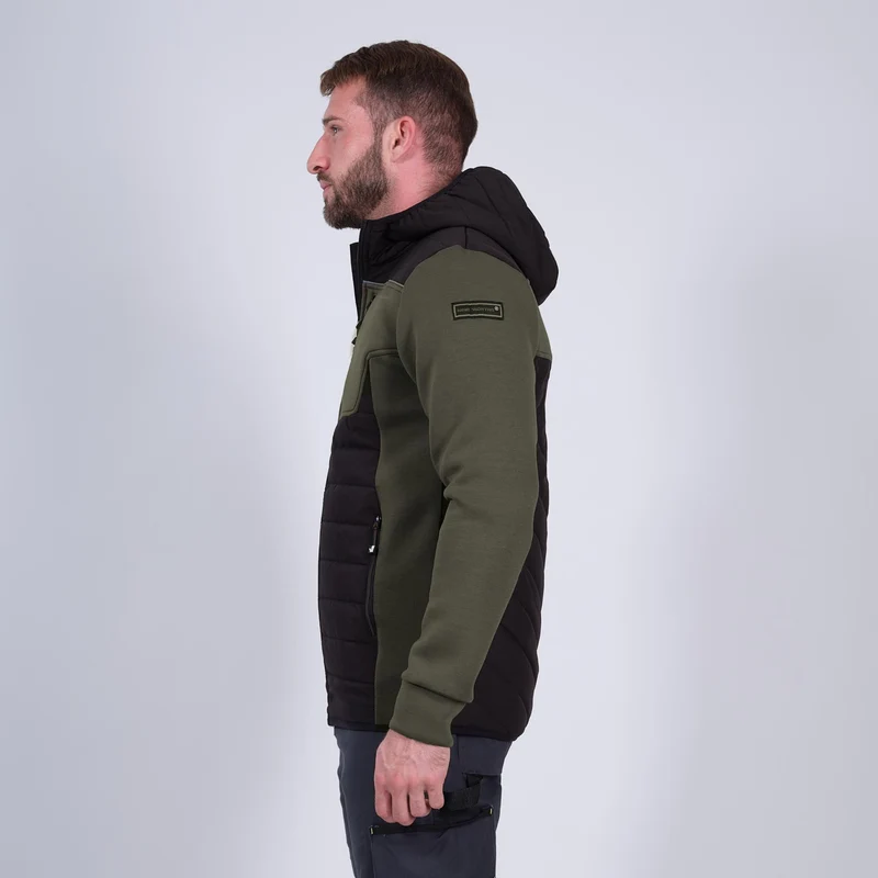 HIRO - BLOUSON DE TRAVAIL - 1134 | Kaki / Noir