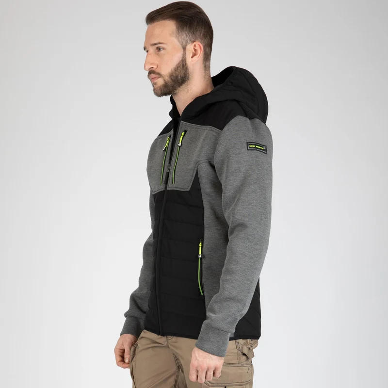 HIRO - BLOUSON DE TRAVAIL - 1134 | Gris / Noir