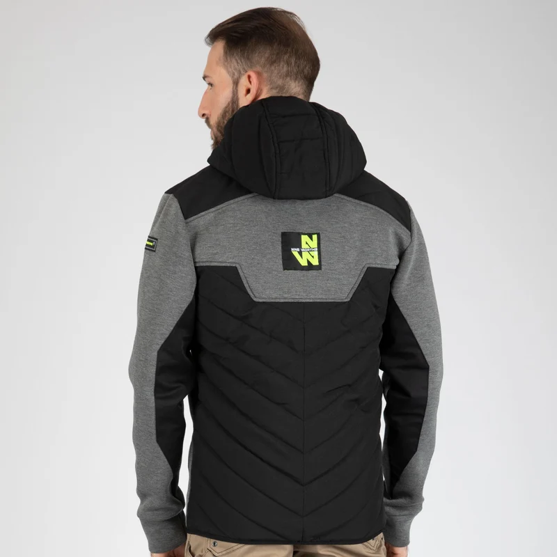HIRO - BLOUSON DE TRAVAIL - 1134 | Gris / Noir