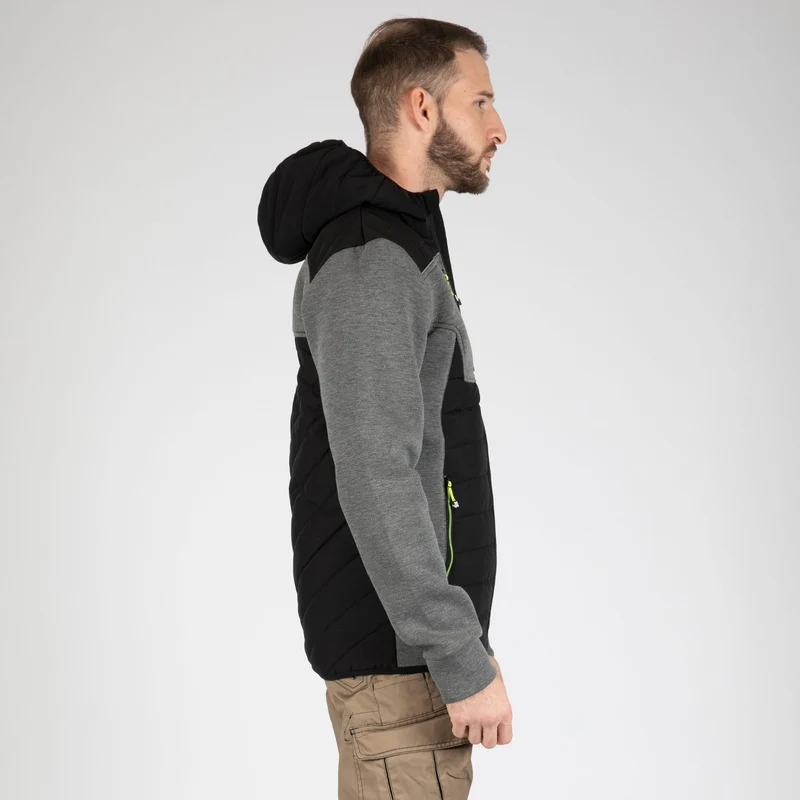 HIRO - BLOUSON DE TRAVAIL - 1134 | Gris / Noir