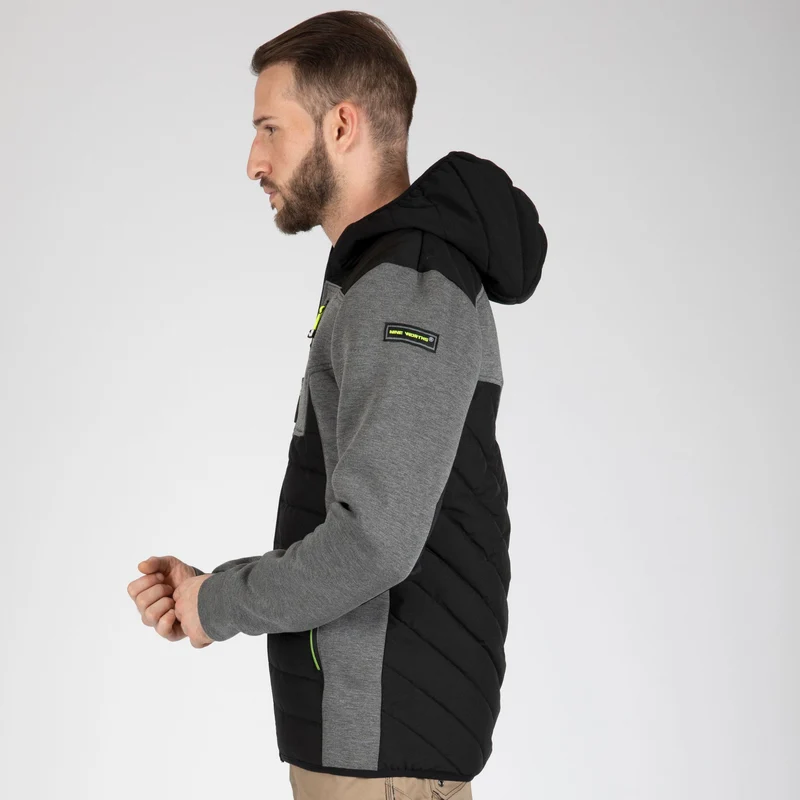 HIRO - BLOUSON DE TRAVAIL - 1134 | Gris / Noir
