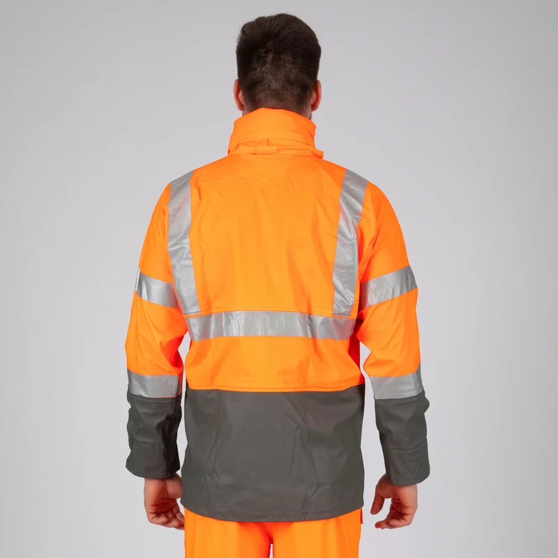 BANDIT - VESTE DE PLUIE HAUTE VISIBILITÉ - 9250 | Orange fluo