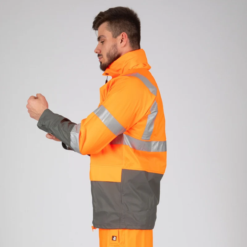 BANDIT - VESTE DE PLUIE HAUTE VISIBILITÉ - 9250 | Orange fluo
