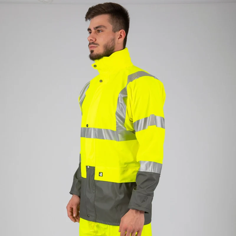BANDIT - VESTE DE PLUIE HAUTE VISIBILITÉ - 9250 | Jaune fluo