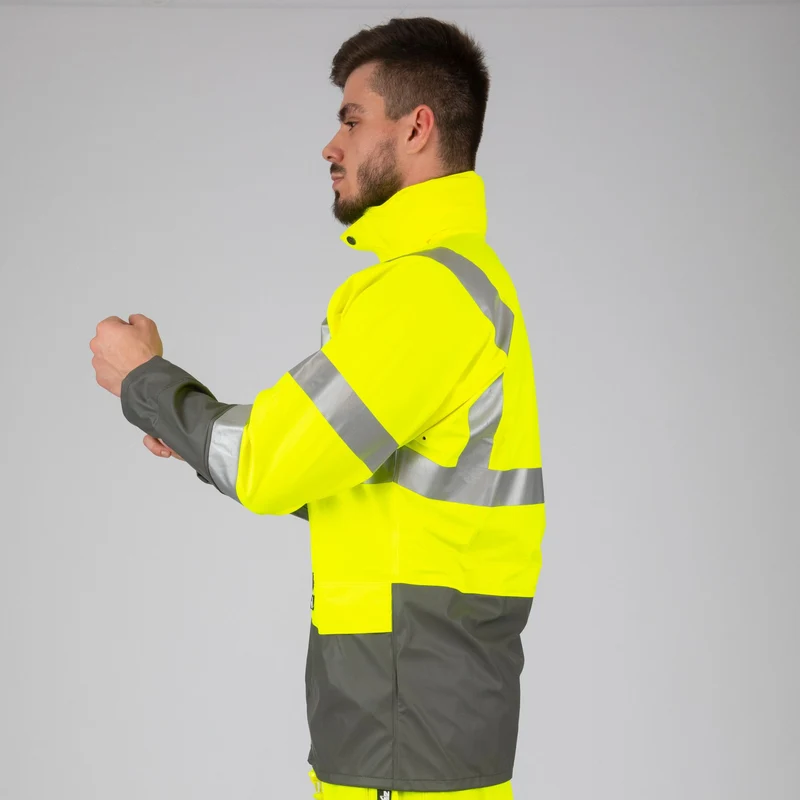 BANDIT - VESTE DE PLUIE HAUTE VISIBILITÉ - 9250 | Jaune fluo