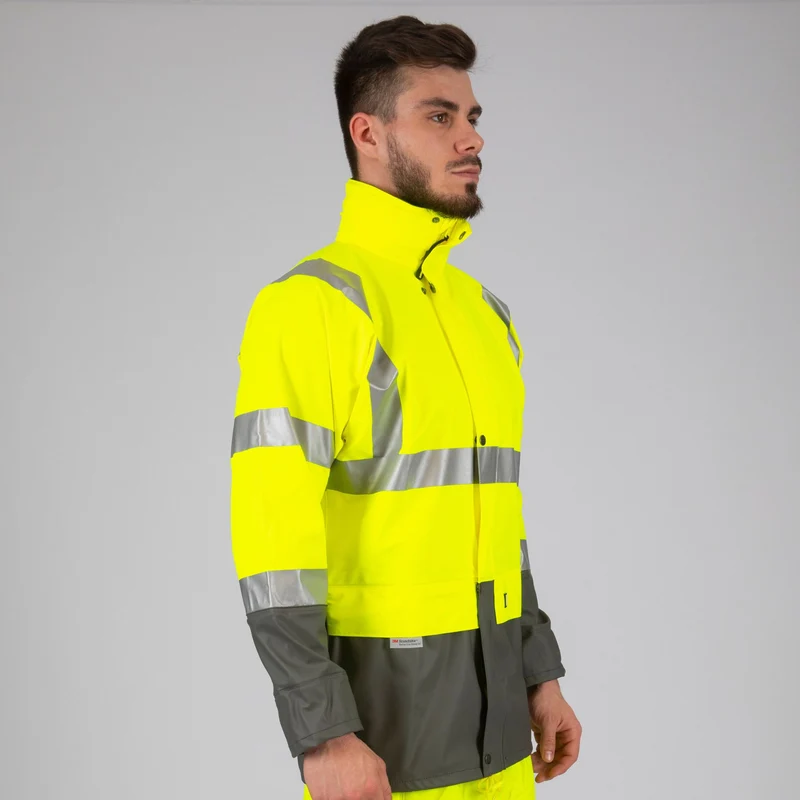 BANDIT - VESTE DE PLUIE HAUTE VISIBILITÉ - 9250 | Jaune fluo