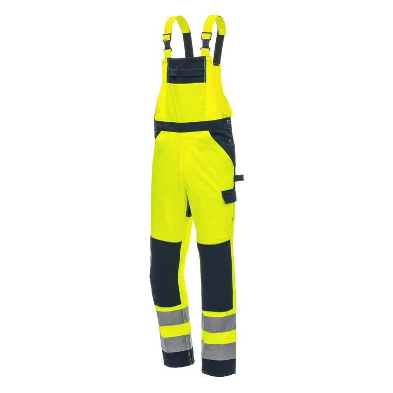 3er Sparset Warnschutz-Latzhose, 280 g/qm