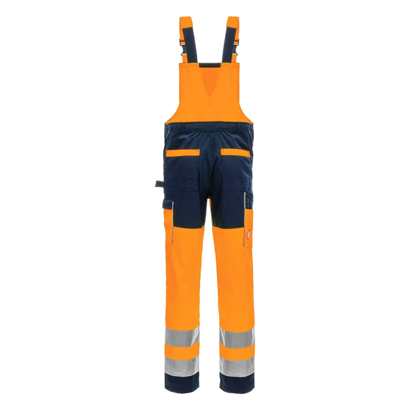 3er Sparset Warnschutz-Latzhose, 280 g/qm