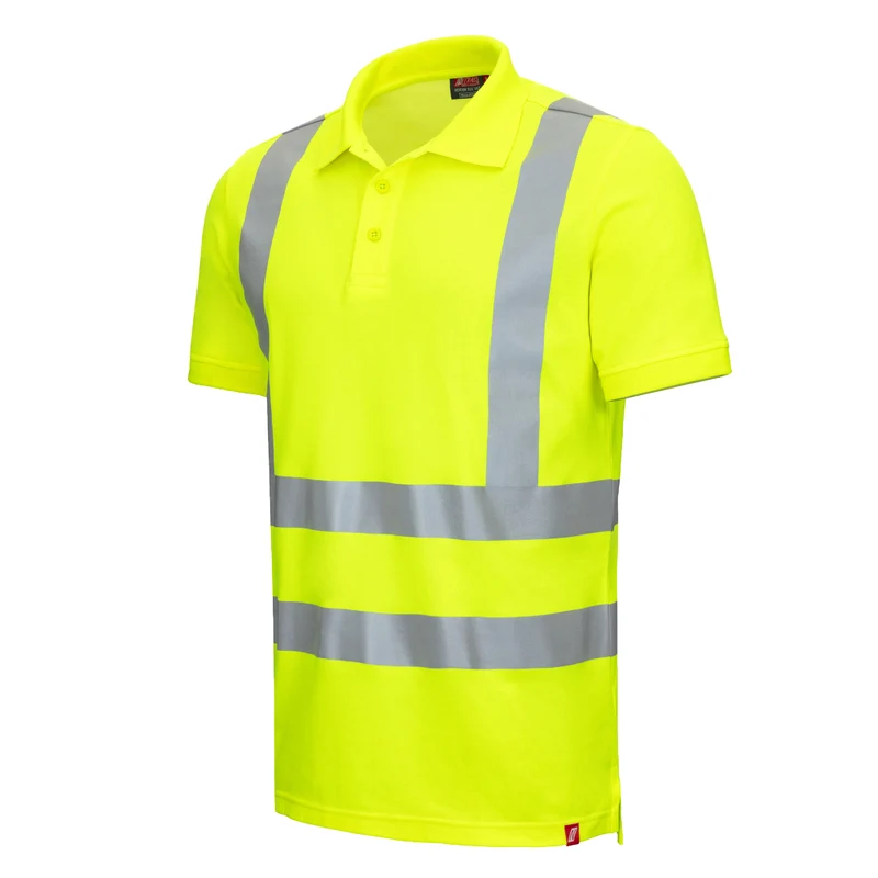 5er Sparset Warnschutz Poloshirt