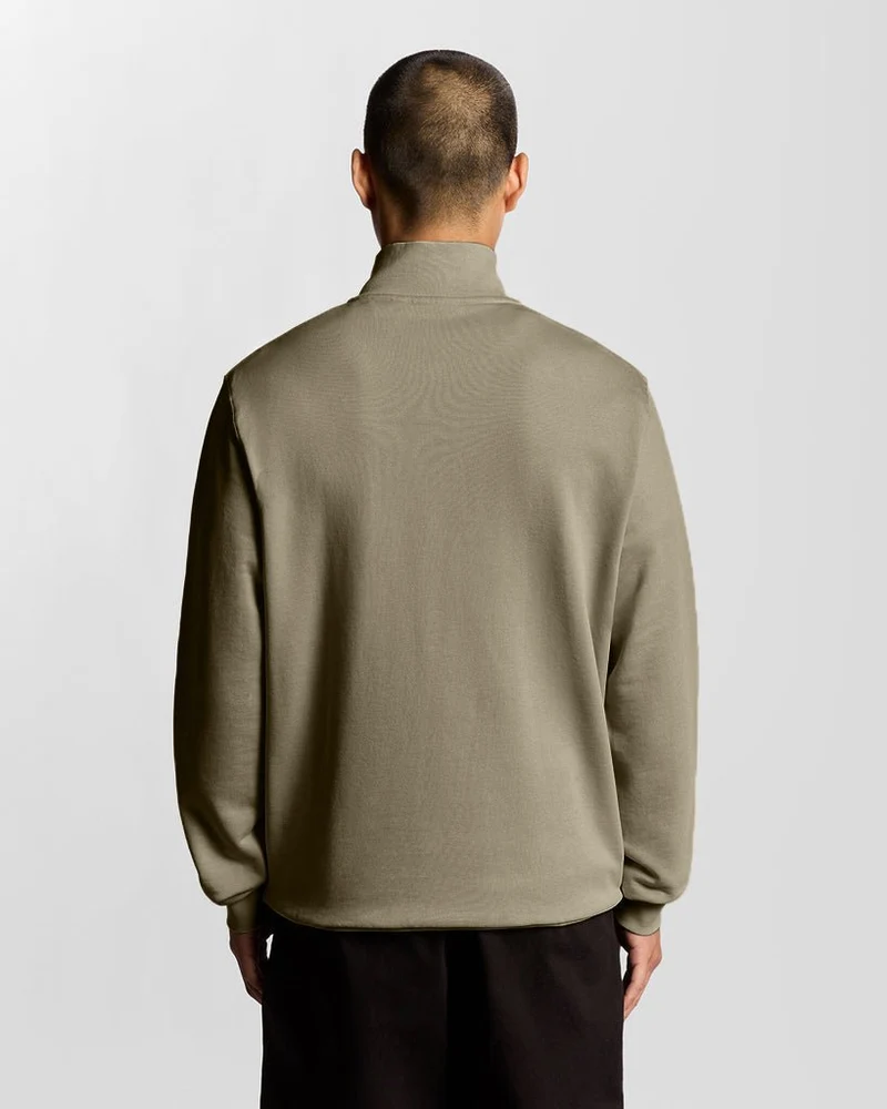 Everyday 1/4 Zip Cotton Sweatshirt
