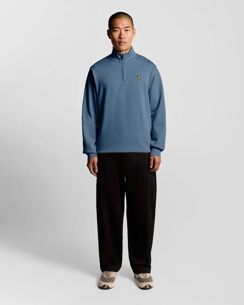 Everyday 1/4 Zip Cotton Sweatshirt