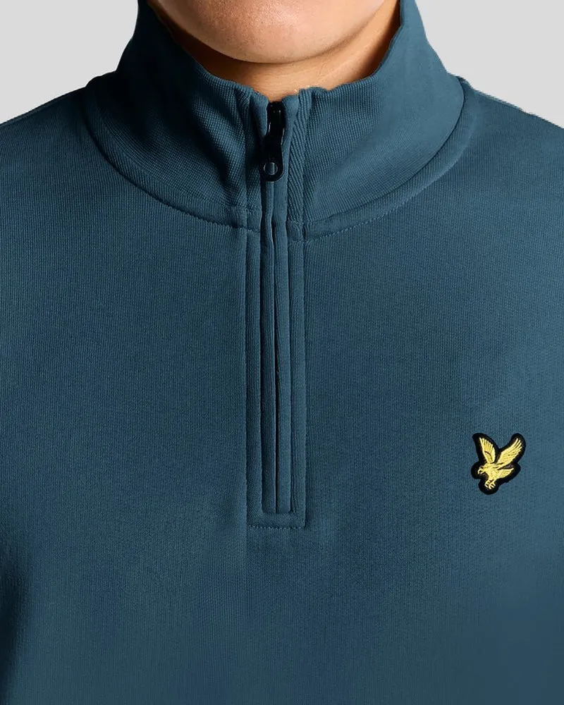 Everyday 1/4 Zip Cotton Sweatshirt