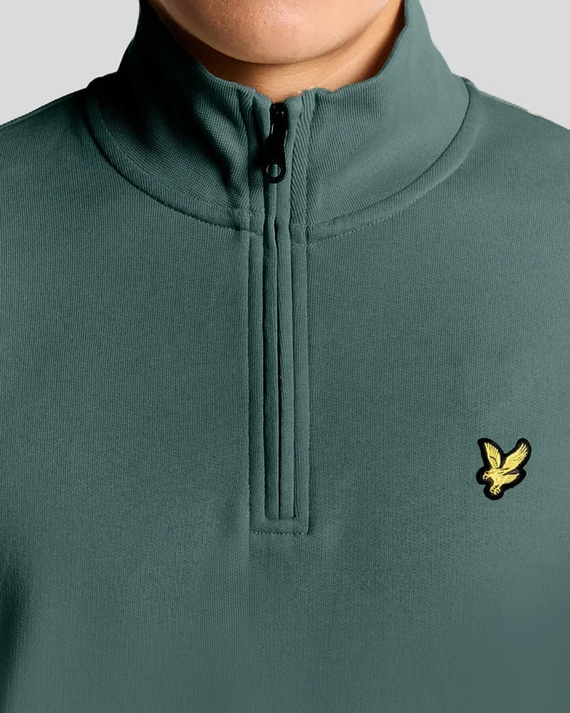 Everyday 1/4 Zip Cotton Sweatshirt