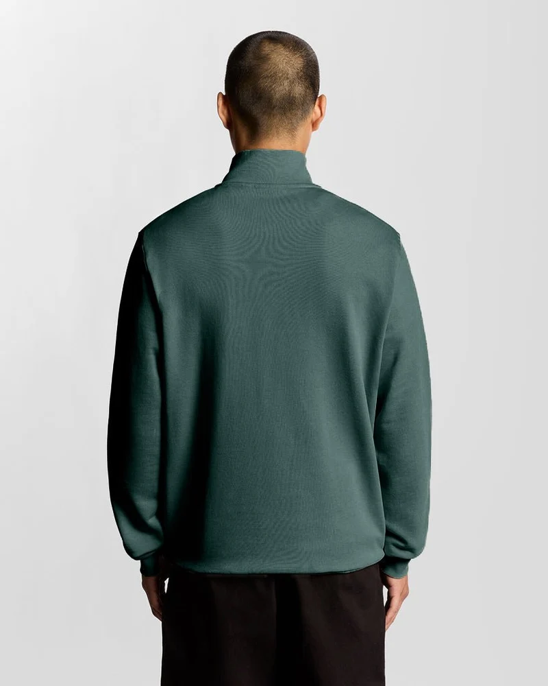 Everyday 1/4 Zip Cotton Sweatshirt