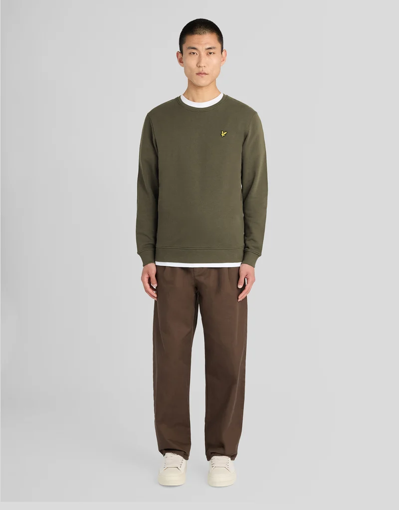 Cotton Crew Neck Sweatshirt