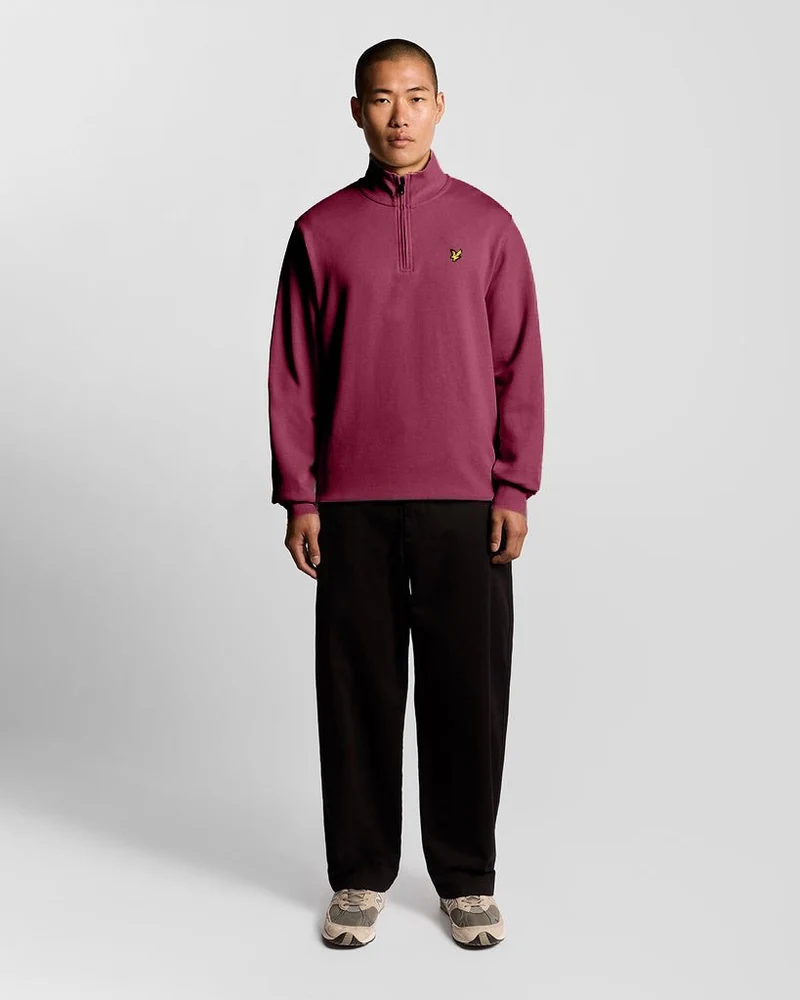 Everyday 1/4 Zip Cotton Sweatshirt
