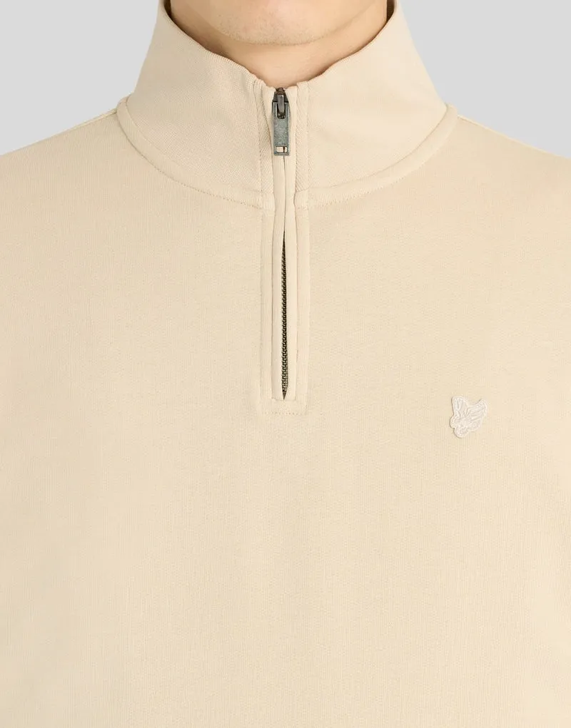 Superfine Cotton 1/4 Zip Sweatshirt
