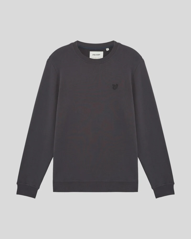 Superfine Cotton Crew Neck Sweatshirt
