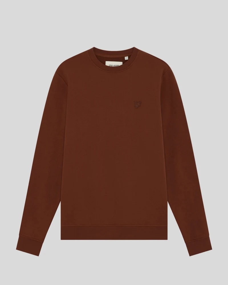 Superfine Cotton Crew Neck Sweatshirt