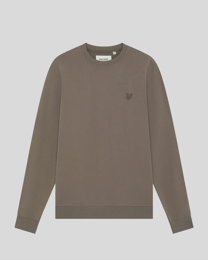Superfine Cotton Crew Neck Sweatshirt