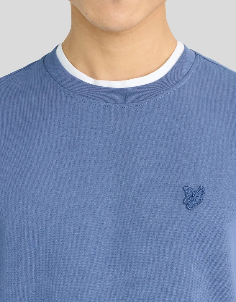 Superfine Cotton Crew Neck Sweatshirt