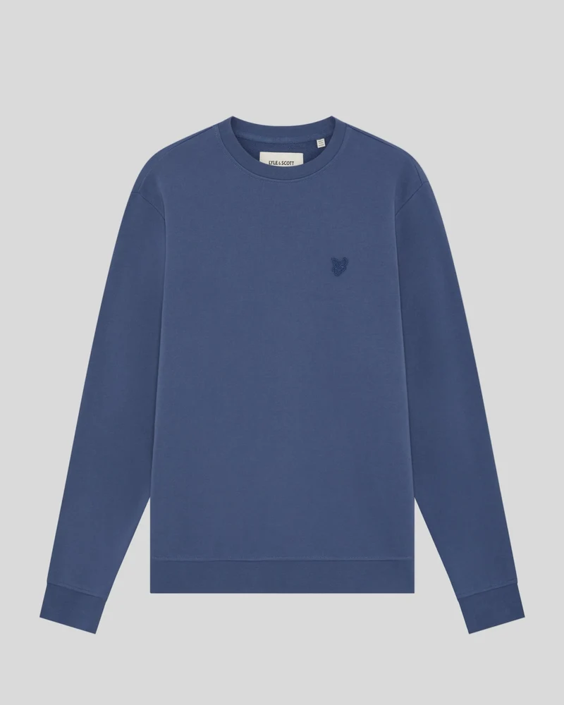 Superfine Cotton Crew Neck Sweatshirt