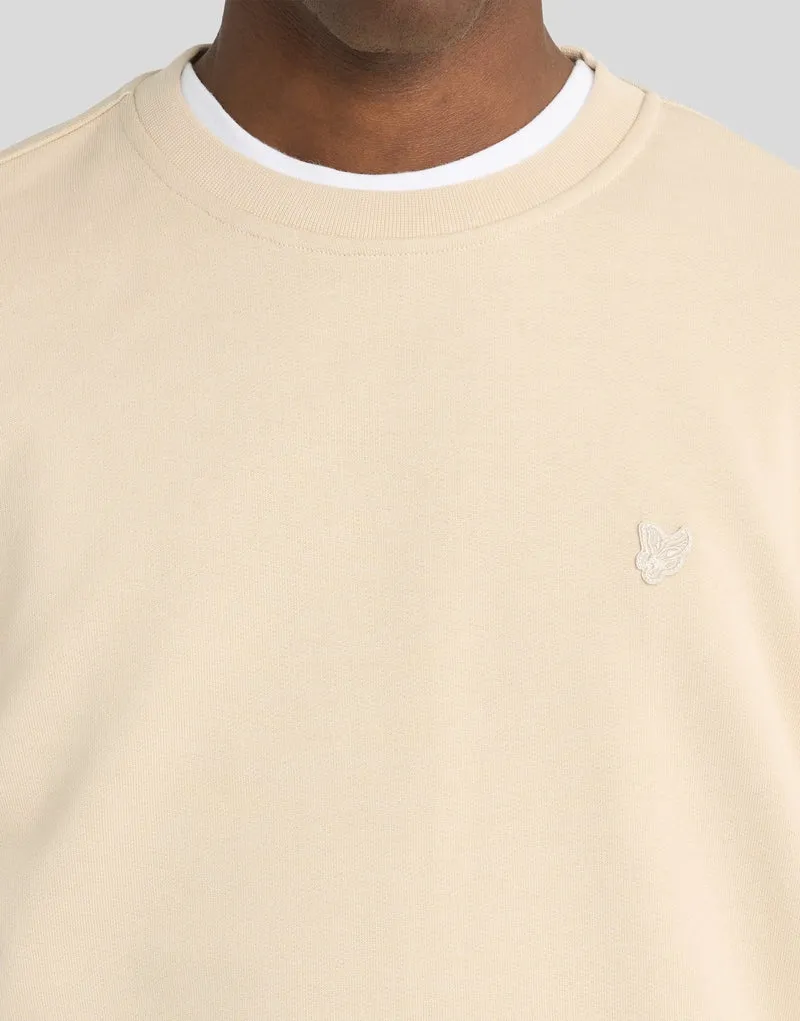 Superfine Cotton Crew Neck Sweatshirt
