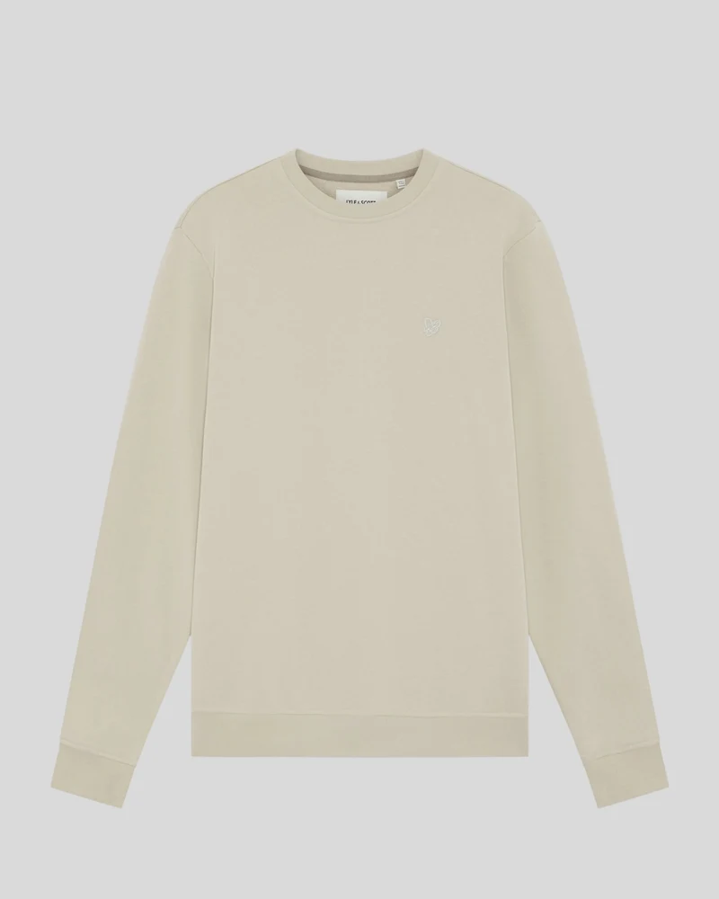 Superfine Cotton Crew Neck Sweatshirt