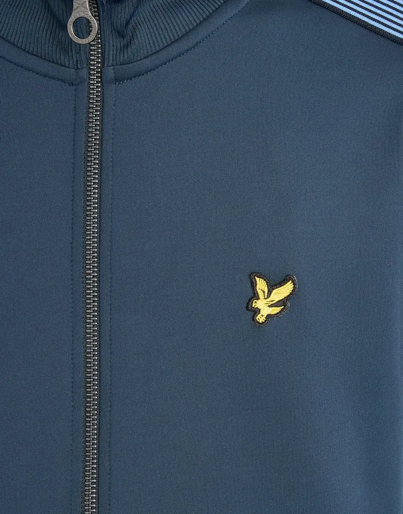 Sports Striped Taped Track Jacket