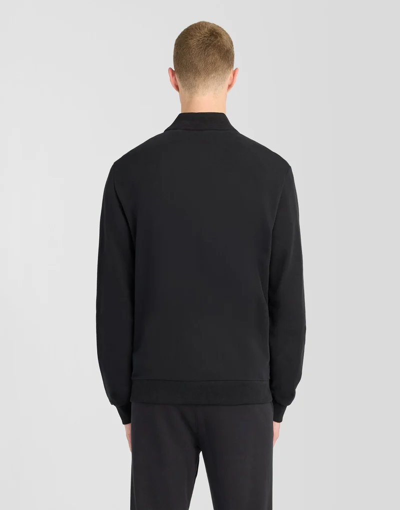 Sueded Jersey Bomber Jacket