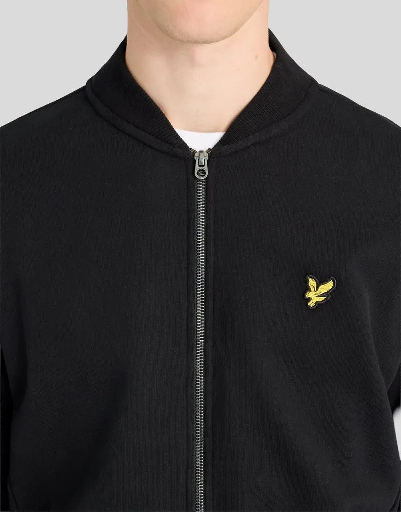 Sueded Jersey Bomber Jacket