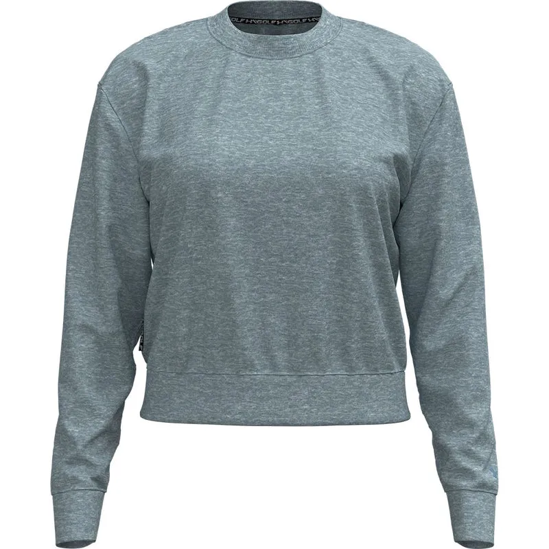 Under Amour UA Drive Crew Neck Midlayer Damen L khaki L khaki L khaki