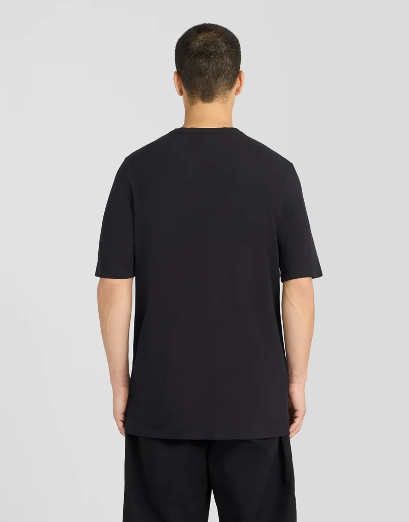 Pique Interlock Cotton T-Shirt