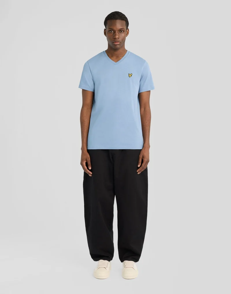 Cotton V-Neck T-Shirt