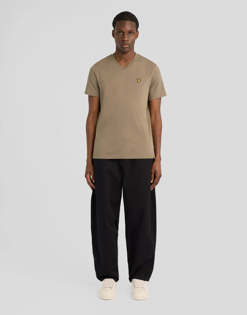 Cotton V-Neck T-Shirt