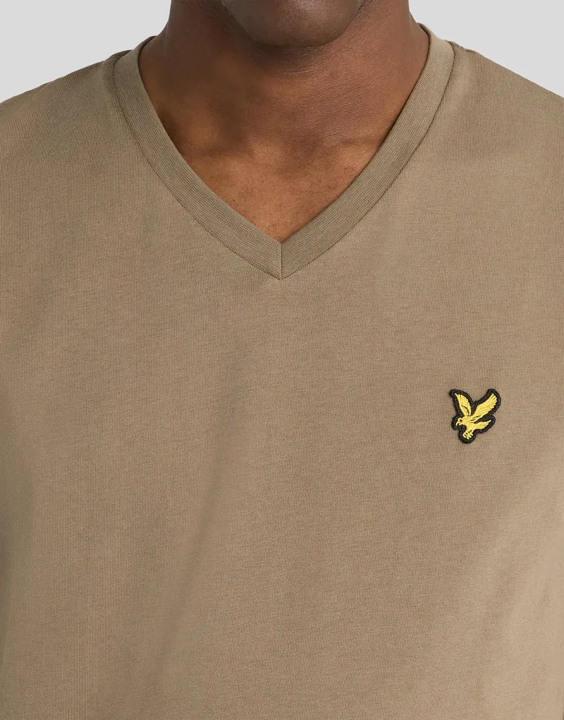 Cotton V-Neck T-Shirt