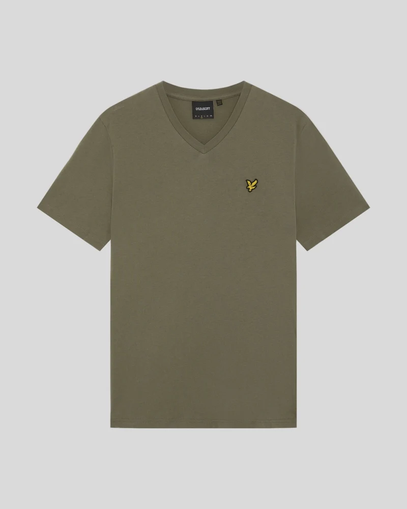 Cotton V-Neck T-Shirt
