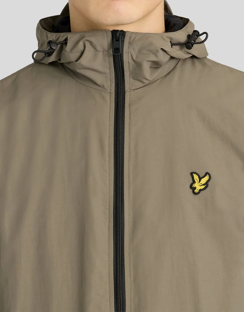 Contrast Zip Water Resistant Jacket