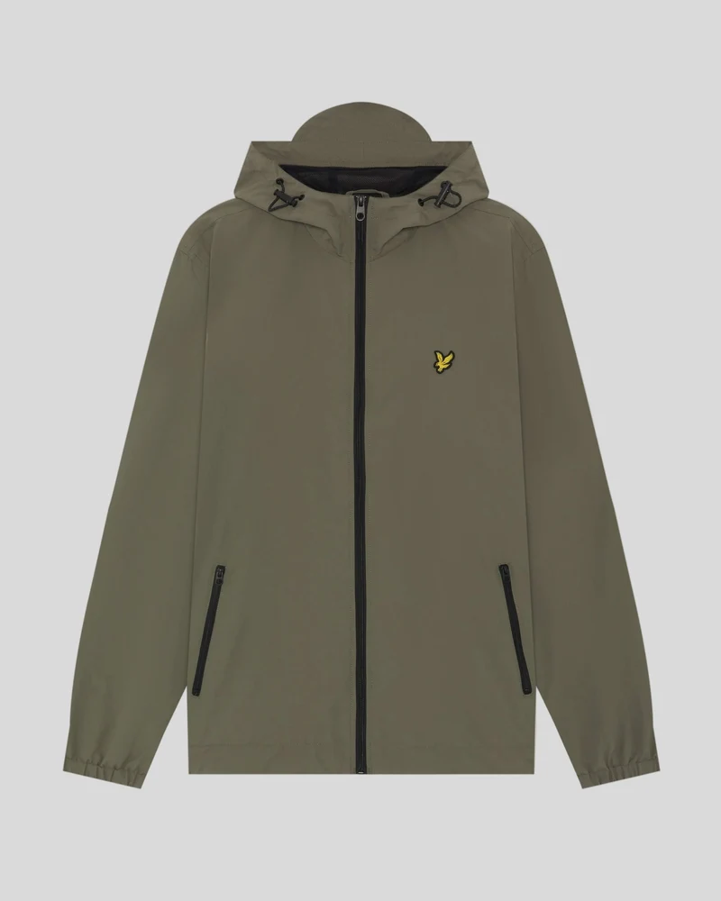 Contrast Zip Water Resistant Jacket