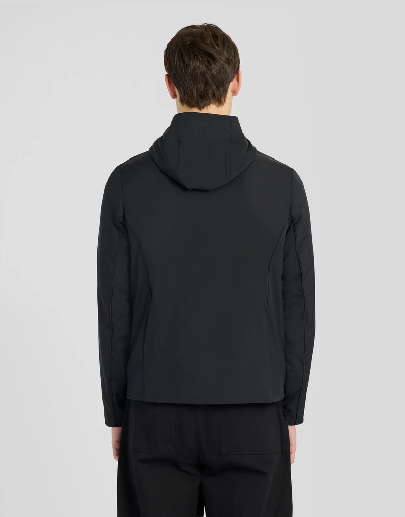 Nylon Hooded Jacket