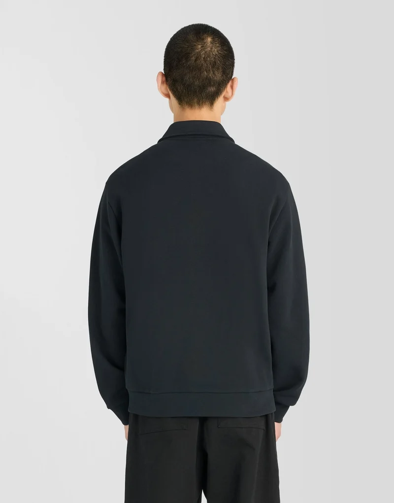 Pique Interlock Cotton Overshirt