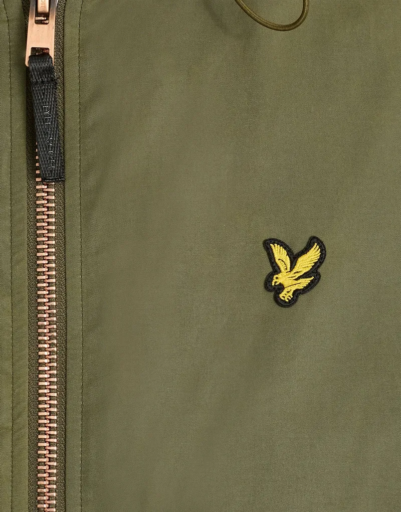 Waxed Hooded Utility Jacket