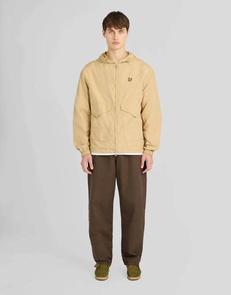 Lightweight Hooded Utility Jacket