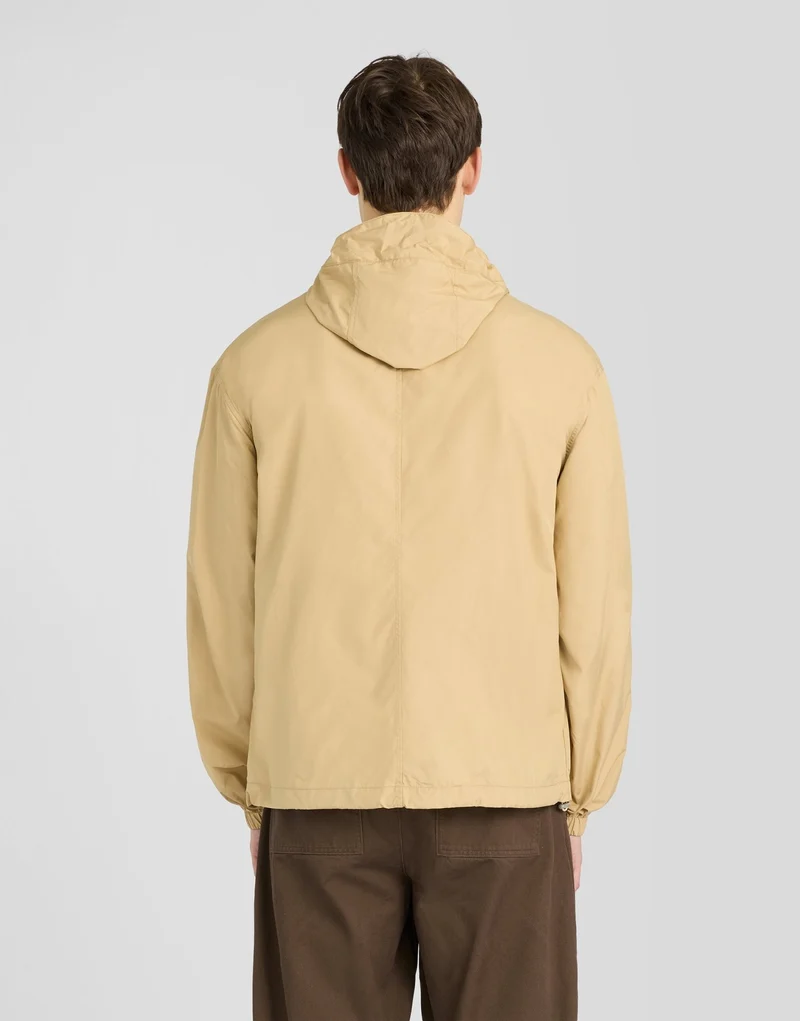 Lightweight Hooded Utility Jacket